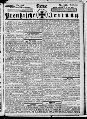 Neue preußische Zeitung vom 18.04.1907