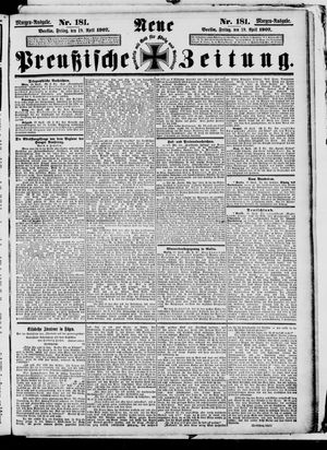 Neue preußische Zeitung vom 19.04.1907