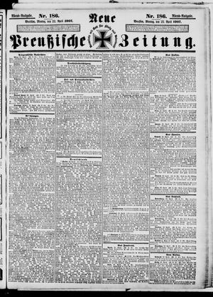 Neue preußische Zeitung vom 22.04.1907