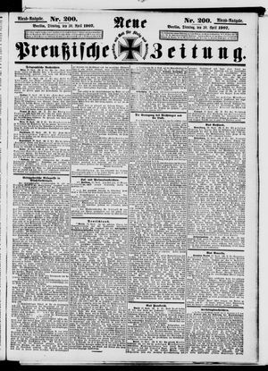 Neue preußische Zeitung vom 30.04.1907