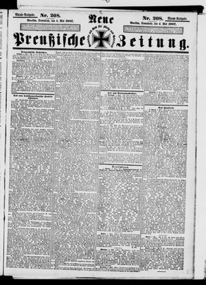 Neue preußische Zeitung vom 04.05.1907