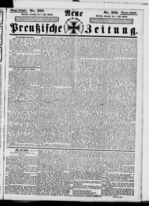 Neue preußische Zeitung vom 05.05.1907