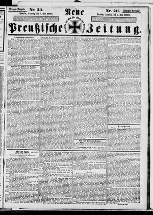 Neue preußische Zeitung vom 07.05.1907