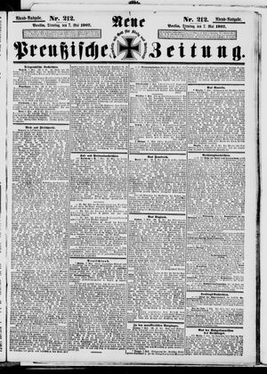 Neue preußische Zeitung vom 07.05.1907