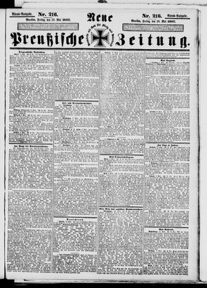 Neue preußische Zeitung vom 10.05.1907