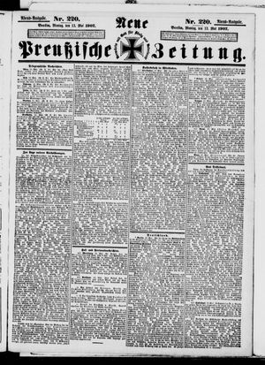 Neue preußische Zeitung vom 13.05.1907