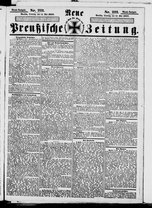 Neue preußische Zeitung vom 14.05.1907