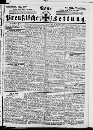 Neue preußische Zeitung vom 17.05.1907