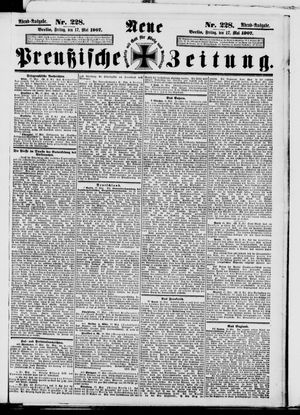 Neue preußische Zeitung vom 17.05.1907