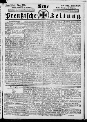 Neue preußische Zeitung vom 22.05.1907