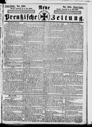 Neue preußische Zeitung vom 23.05.1907