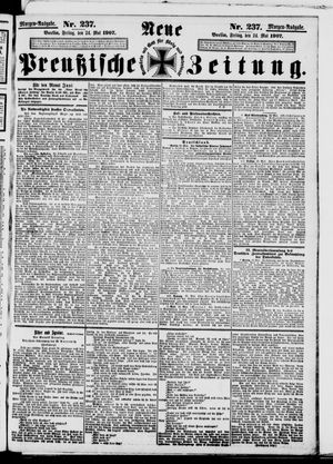 Neue preußische Zeitung vom 24.05.1907