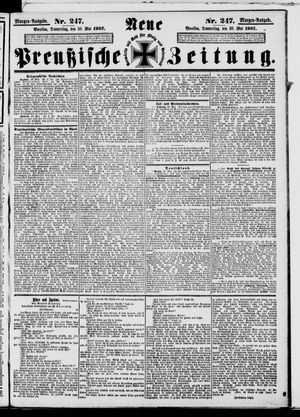 Neue preußische Zeitung vom 30.05.1907