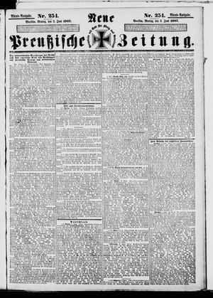 Neue preußische Zeitung vom 03.06.1907