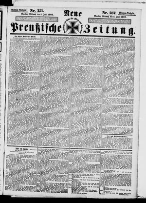 Neue preußische Zeitung vom 05.06.1907