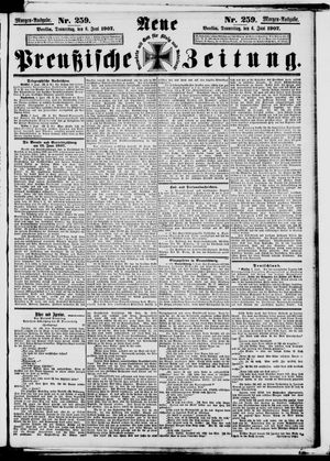 Neue preußische Zeitung vom 06.06.1907