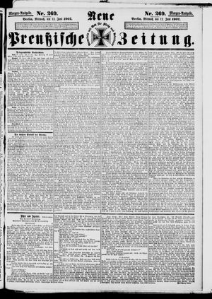 Neue preußische Zeitung vom 12.06.1907