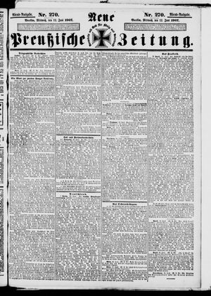 Neue preußische Zeitung vom 12.06.1907