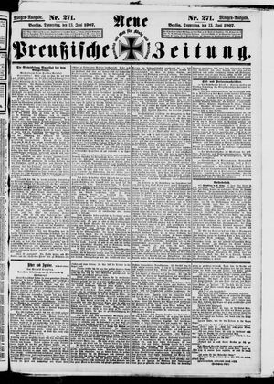 Neue preußische Zeitung on Jun 13, 1907