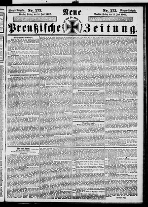 Neue preußische Zeitung vom 14.06.1907