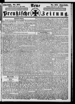 Neue preußische Zeitung on Jun 21, 1907