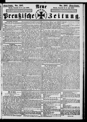 Neue preußische Zeitung vom 22.06.1907