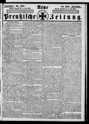 Neue preußische Zeitung vom 22.06.1907