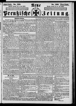 Neue preußische Zeitung vom 23.06.1907