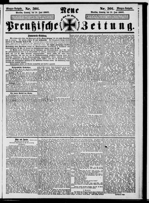 Neue preußische Zeitung vom 30.06.1907