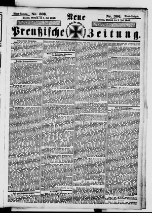 Neue preußische Zeitung vom 03.07.1907