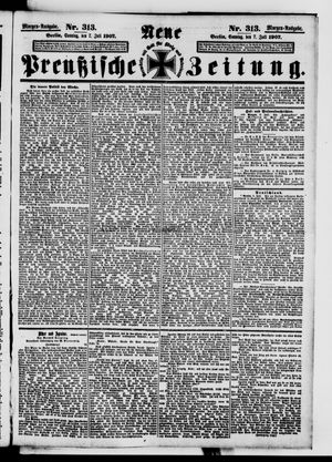 Neue preußische Zeitung vom 07.07.1907