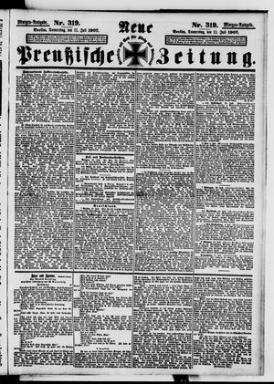 Neue preußische Zeitung vom 11.07.1907