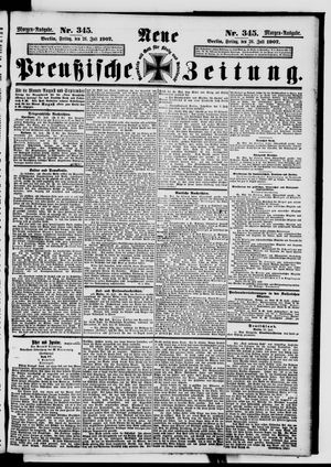 Neue preußische Zeitung vom 26.07.1907