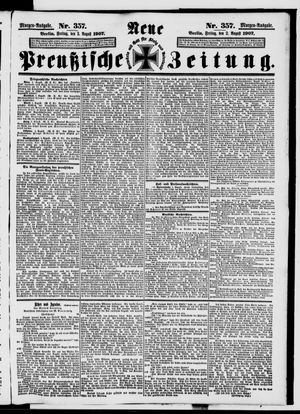 Neue preußische Zeitung vom 02.08.1907