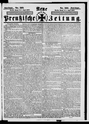 Neue preußische Zeitung vom 05.08.1907