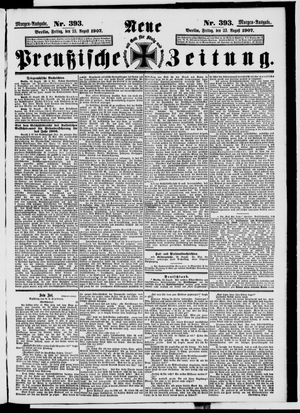 Neue preußische Zeitung vom 23.08.1907