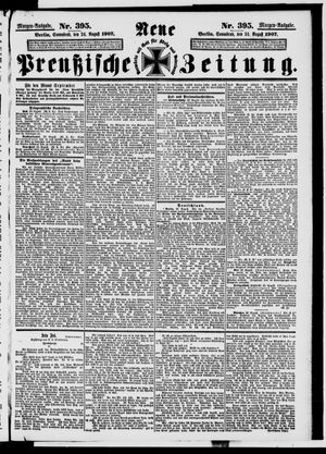 Neue preußische Zeitung vom 24.08.1907