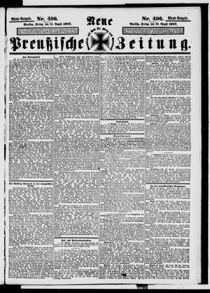 Neue preußische Zeitung vom 30.08.1907