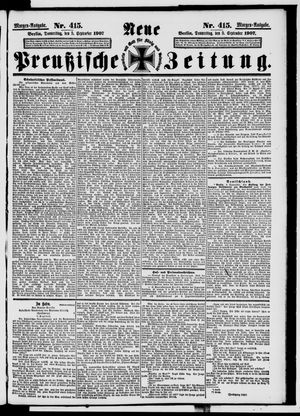 Neue preußische Zeitung vom 05.09.1907