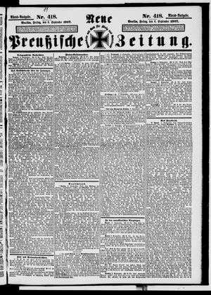 Neue preußische Zeitung vom 06.09.1907