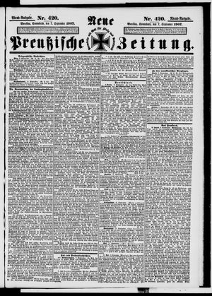 Neue preußische Zeitung vom 07.09.1907
