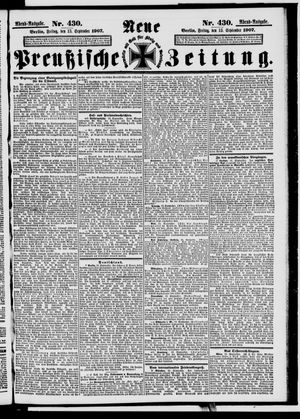 Neue preußische Zeitung vom 13.09.1907