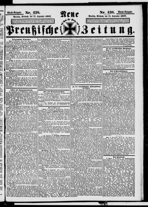 Neue preußische Zeitung vom 18.09.1907