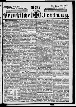 Neue preußische Zeitung on Sep 21, 1907