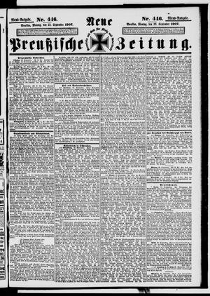 Neue preußische Zeitung on Sep 23, 1907