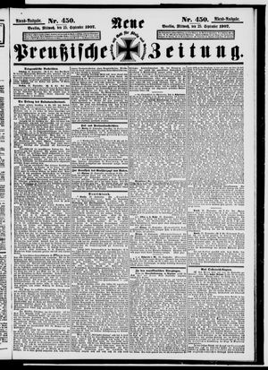 Neue preußische Zeitung vom 25.09.1907