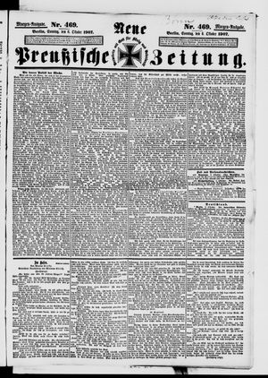 Neue preußische Zeitung vom 06.10.1907