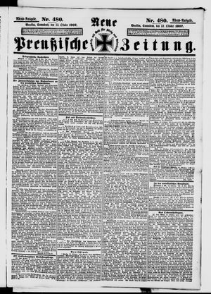 Neue preußische Zeitung vom 12.10.1907