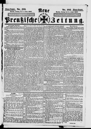 Neue preußische Zeitung vom 15.10.1907