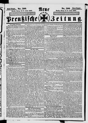 Neue preußische Zeitung vom 28.10.1907